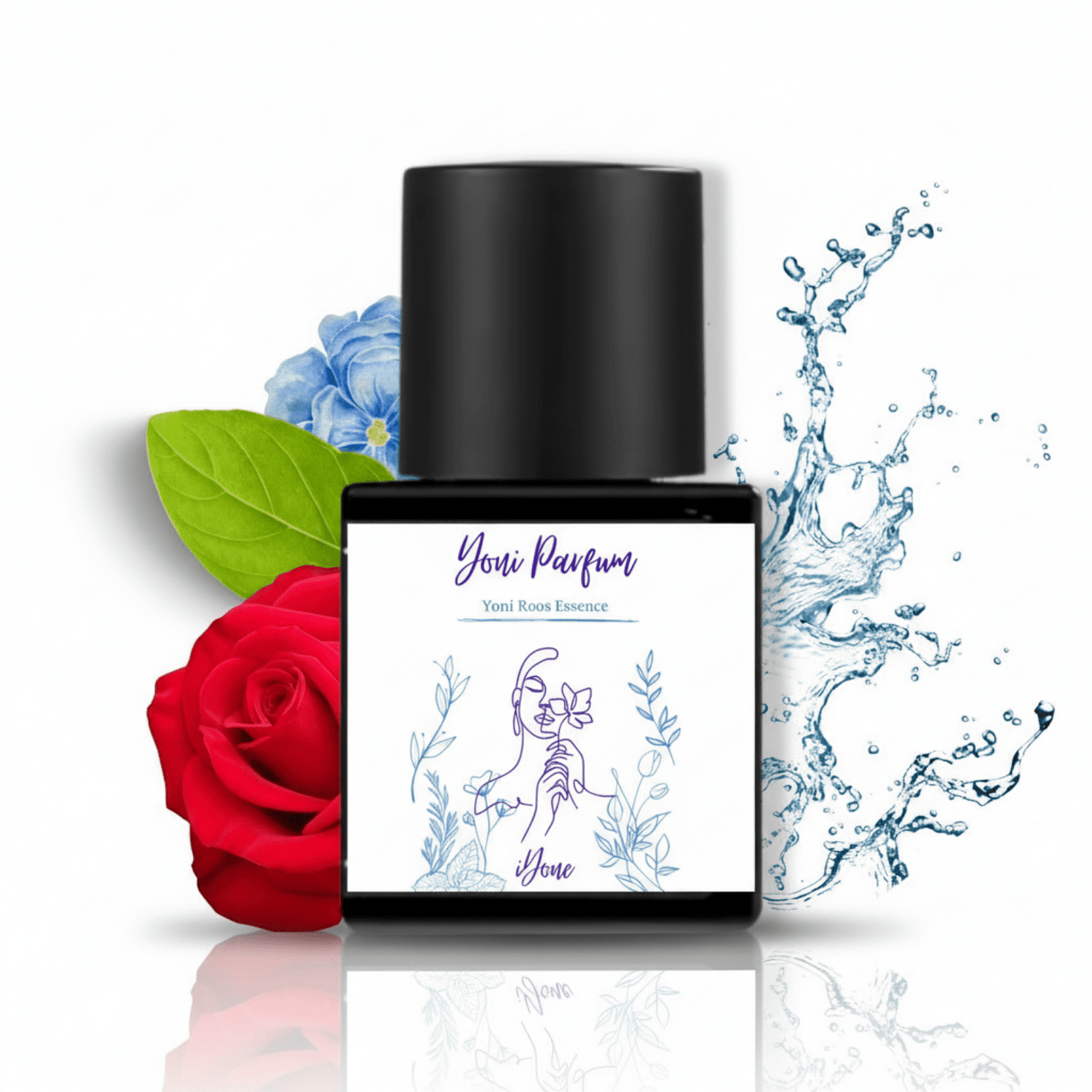 iYone Yoni Parfum Roos Essence 10 ml - geconcentreerde parfumolie met subtiele rozengeur voor de intieme zone