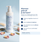 Wanneer gebruik je de foam - dagelijks in de douche, na het scheren, voor of na intimiteit of als selfcare moment