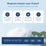 Waarom kiezen voor iYone - discreet verzonden, 100% natuurlijk, gratis verzending, 30 dagen retour en combineer met Yoni Olie of Stick