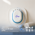 iYone Yoni Stoombad universele pasvorm - past op rond, ovaal of hoekig type toilet, het stoombad past zich aan