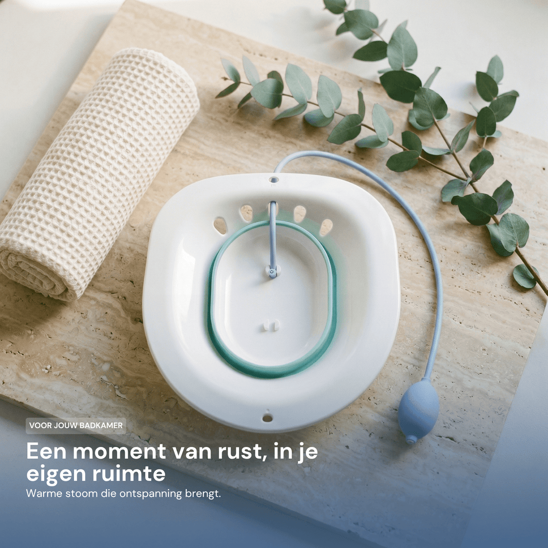 iYone Yoni Stoombad - een moment van rust in je eigen ruimte, warme stoom die ontspanning brengt